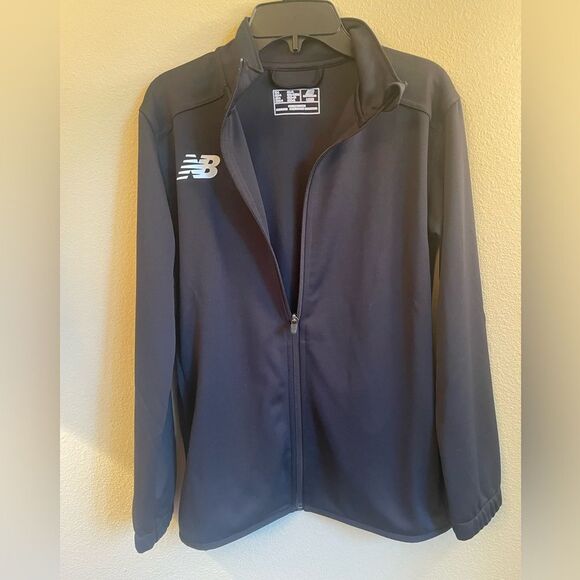 New Balance boys zip up dri fit jacket size large - Picture 3 of 4